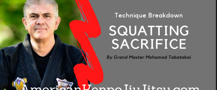 SQUATTING SACRIFICE -Mohamad Tabatabai – American Kenpo Jiu Jiutsu