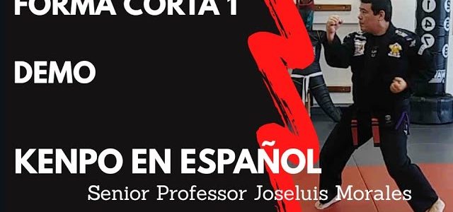 KENPO EN ESPAÑOL – Forma Corta 1 – DEMO – Joseluis Morales S.P