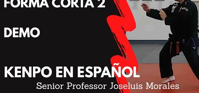 KENPO EN ESPAÑOL – Forma Corta 2 – DEMO – Joseluis Morales S.P