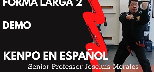 KENPO EN ESPAÑOL – Forma Larga 2 – DEMO – Joseluis Morales S.P